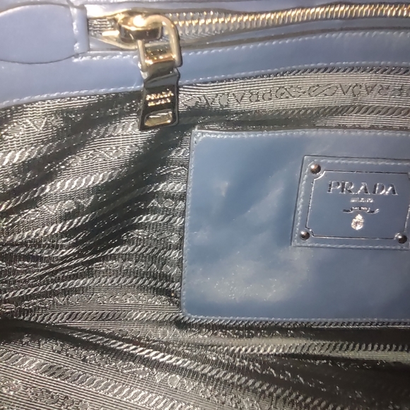PRADA BLUETTE Soft Calf Leather Bag - Picture 14 of 16
